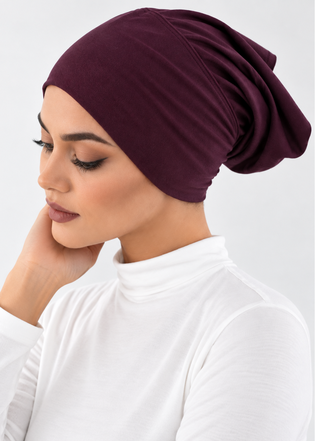 TUBE CAPS | MAROON
