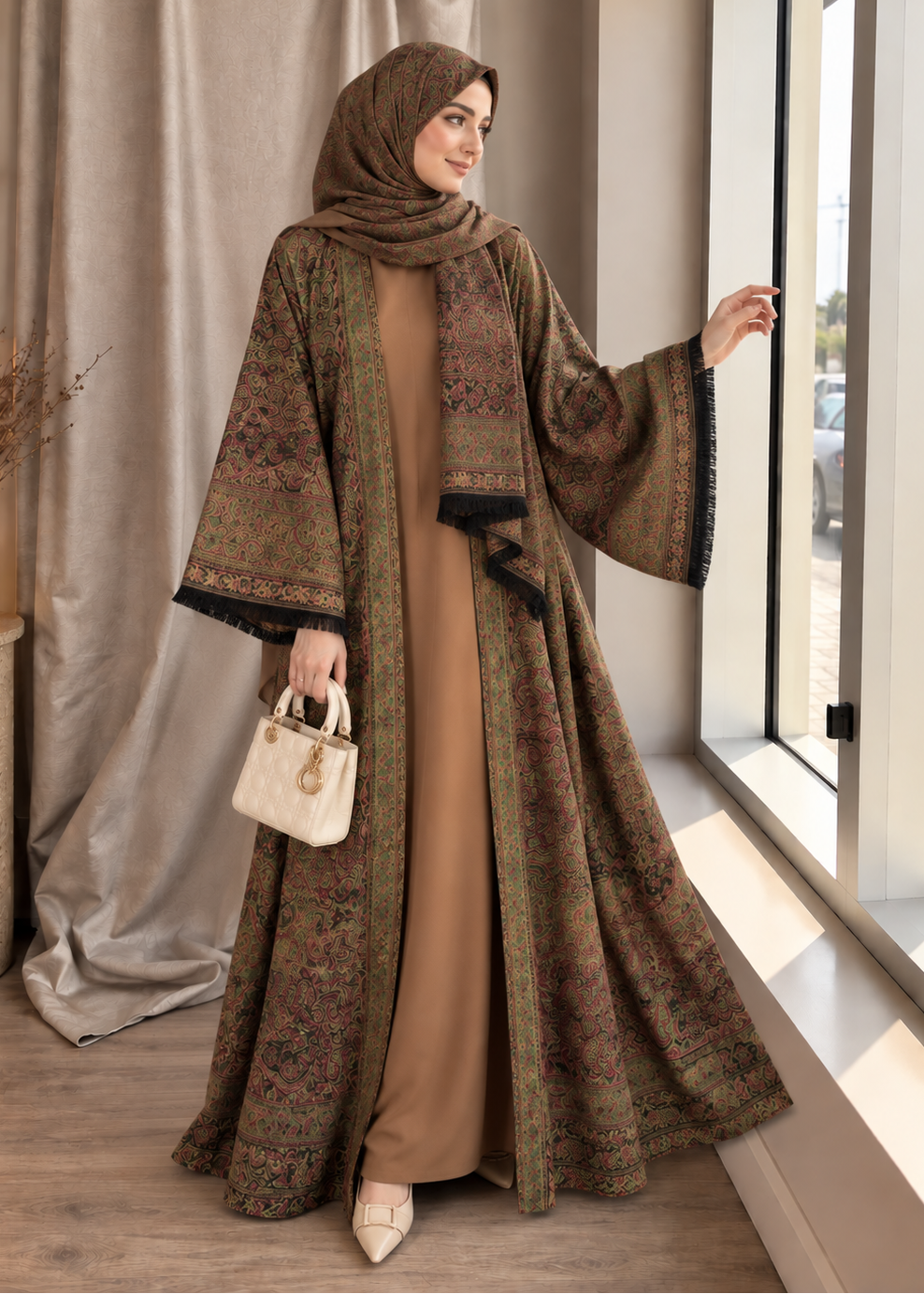 PASHMINA ABAYA | SHADE - 02