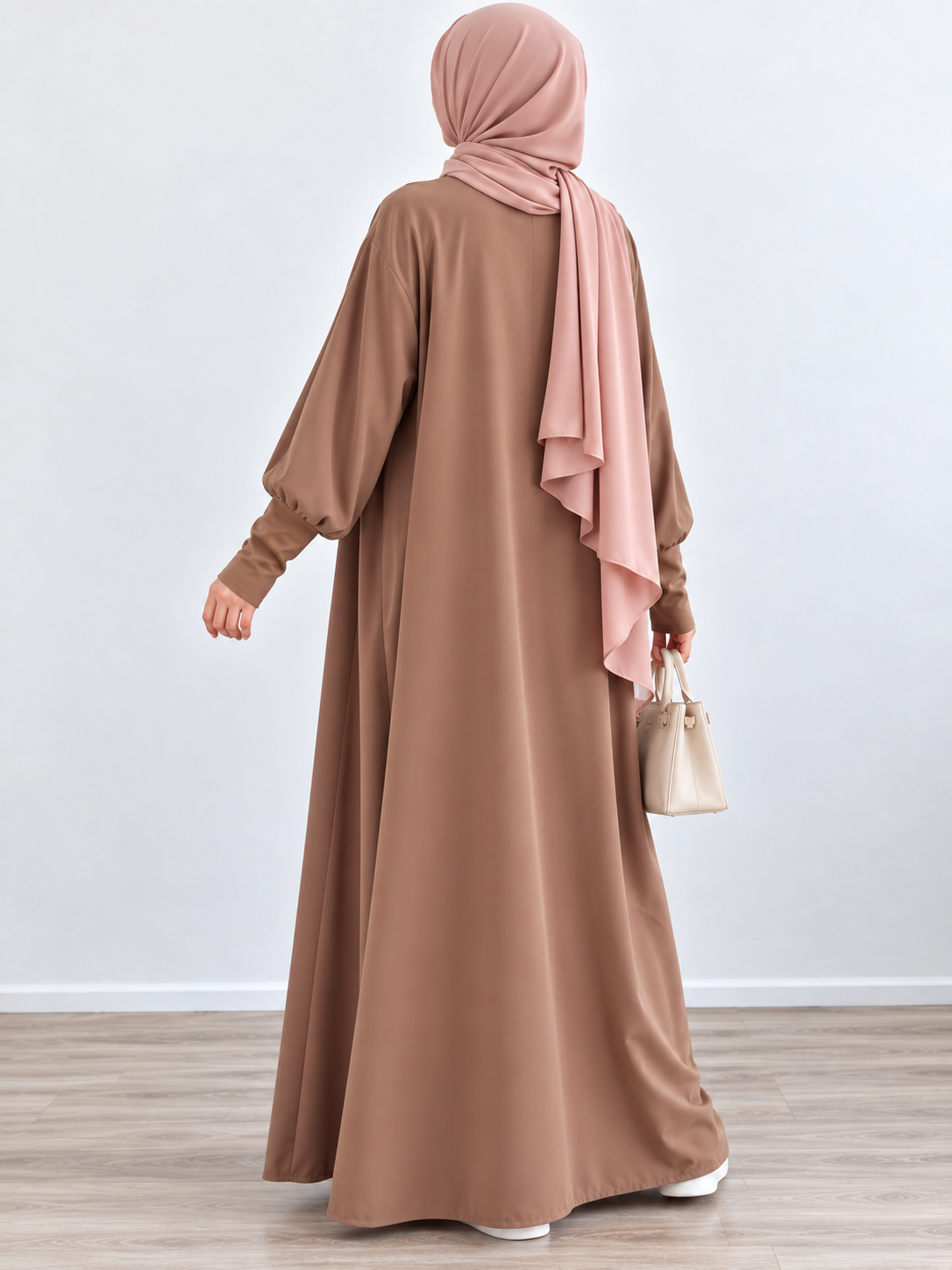 1071 FITTING SLEEVE ABAYA | DUKE NUDE