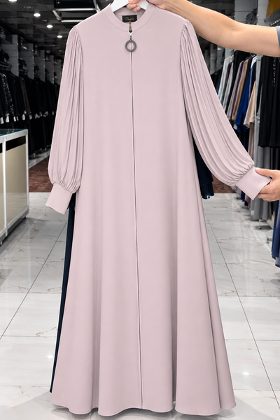 IRAM ZIPPER ABAYA | P-NUDE