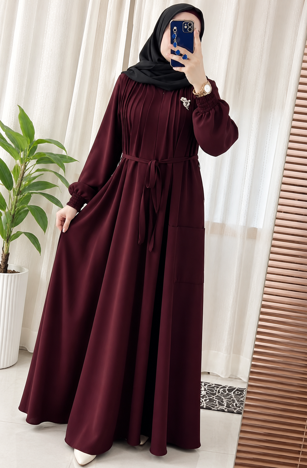 ZOYA PINTEX ABAYA | WINE