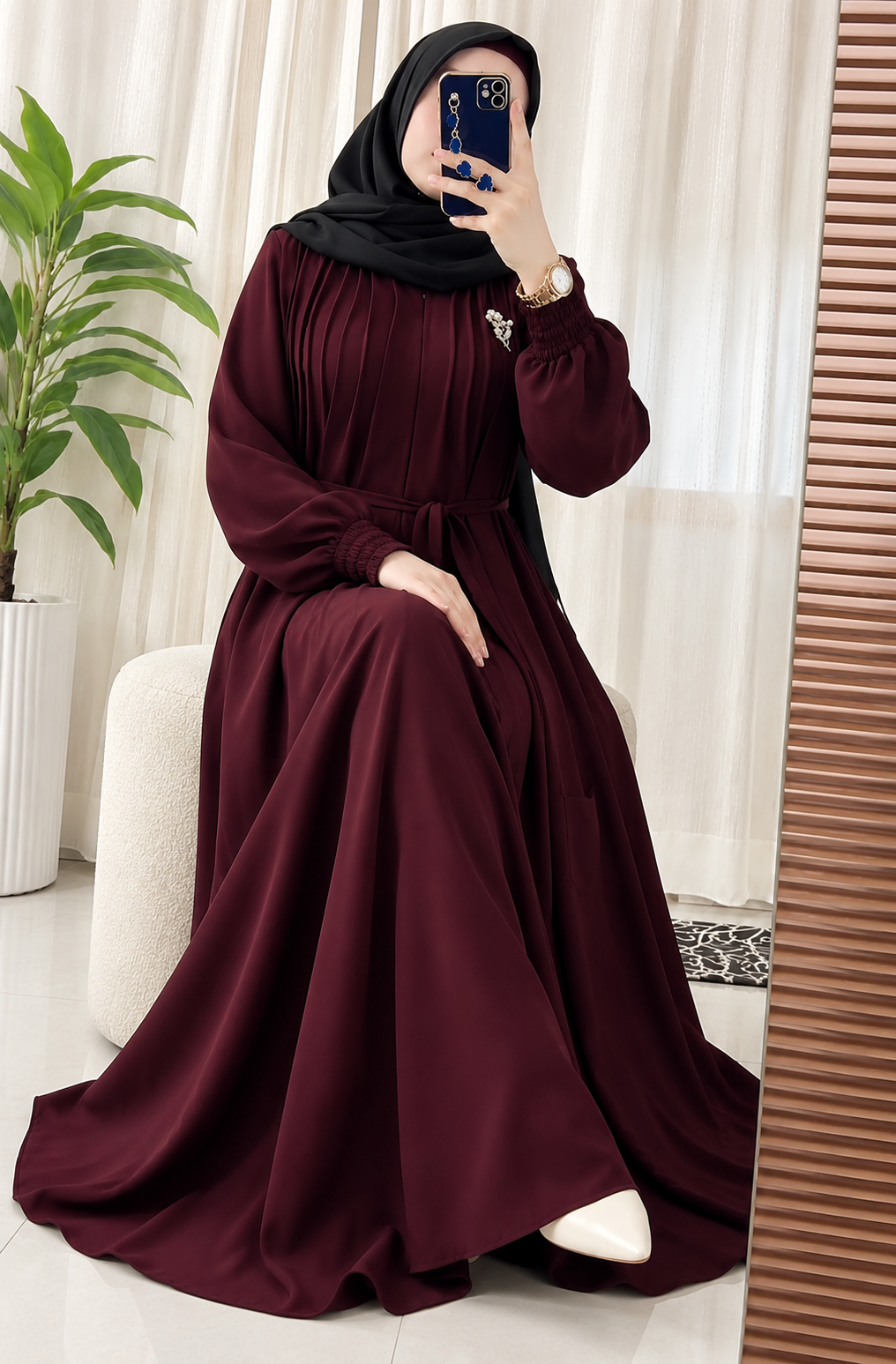 ZOYA PINTEX ABAYA | WINE