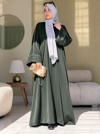 HOORAIN KOREAN ABAYA | PISTA GREEN