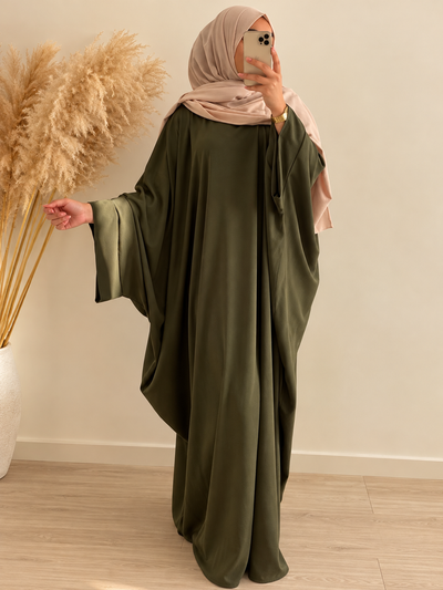 AREBIYAN KAFTAN ABAYA | NEW - OLIVE
