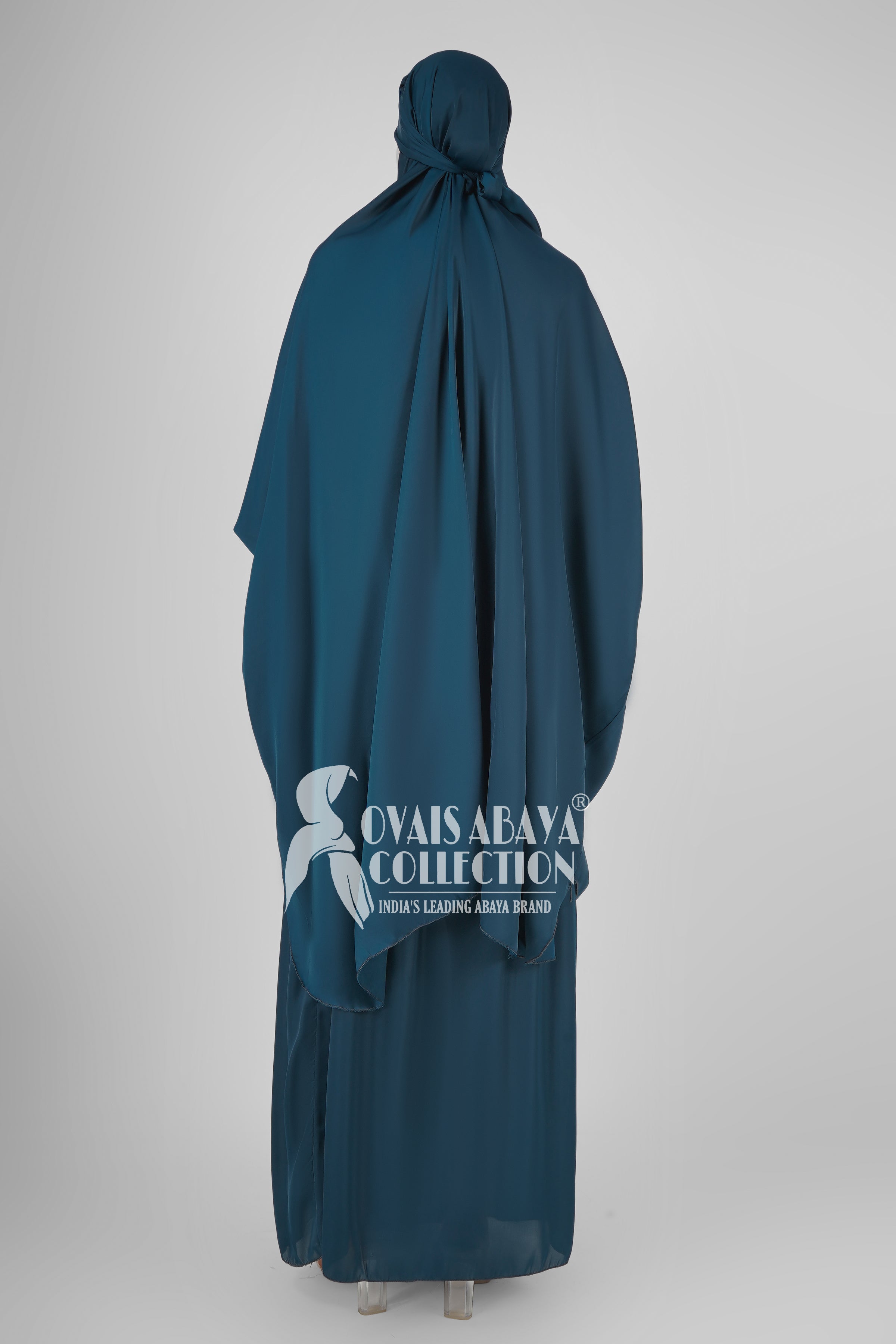 2 Piece Jilbab with Skirt Best of Daily Wear - ( TEAL )