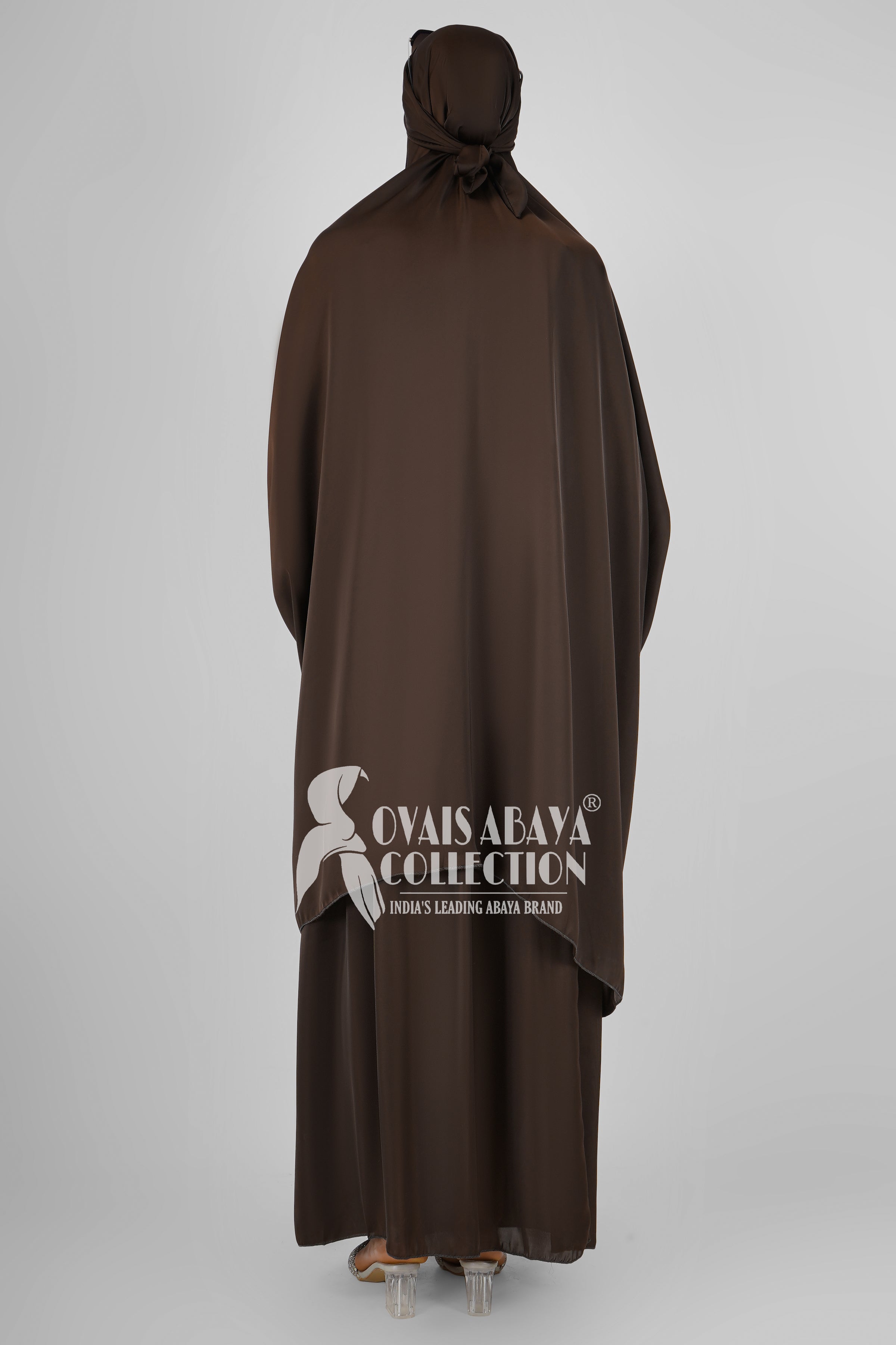 2 Piece Jilbab with Skirt Best of Daily Wear - ( COFFEE )