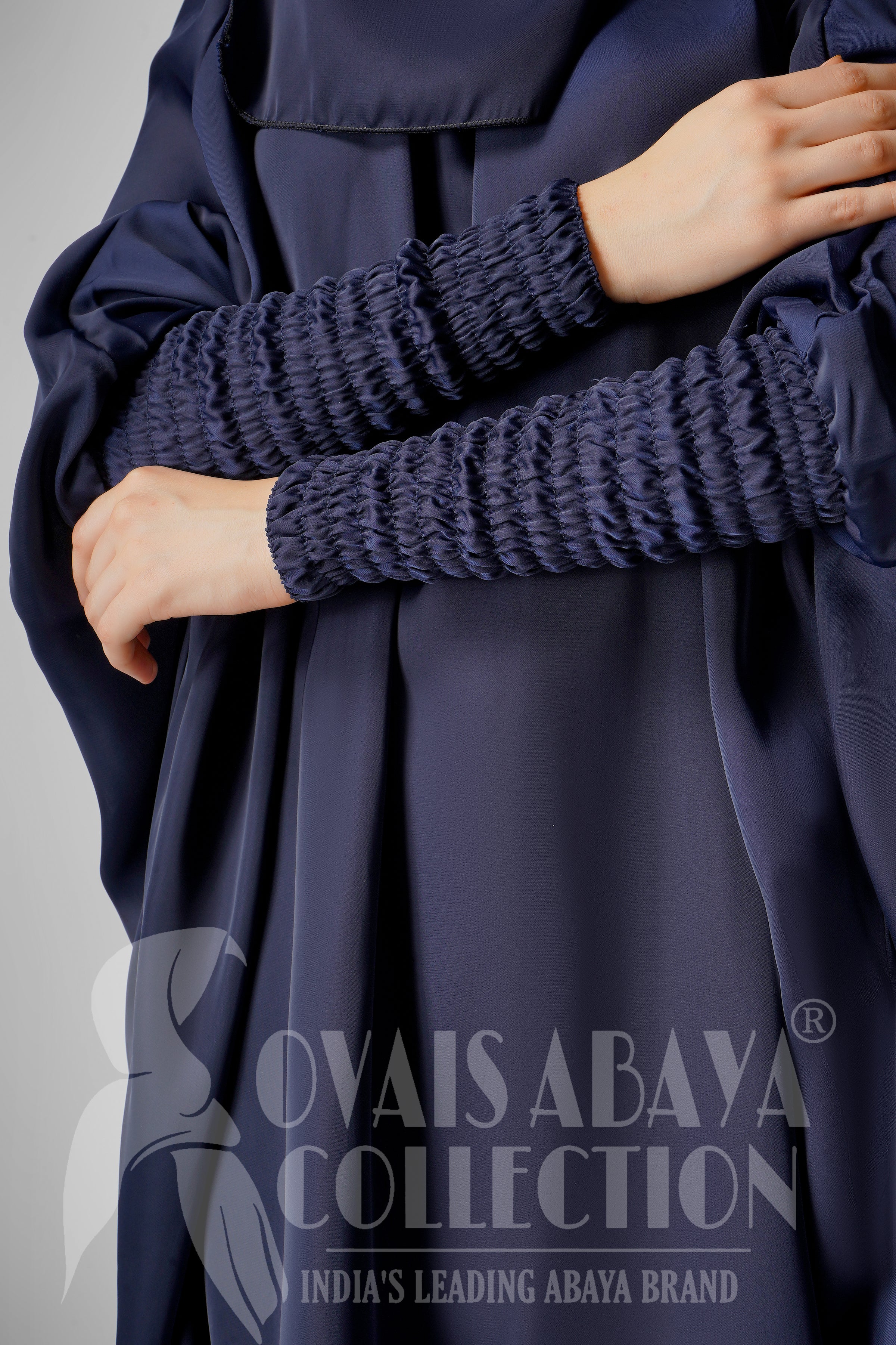 2 Piece Jilbab with Skirt Best of Daily Wear - ( BLUE )