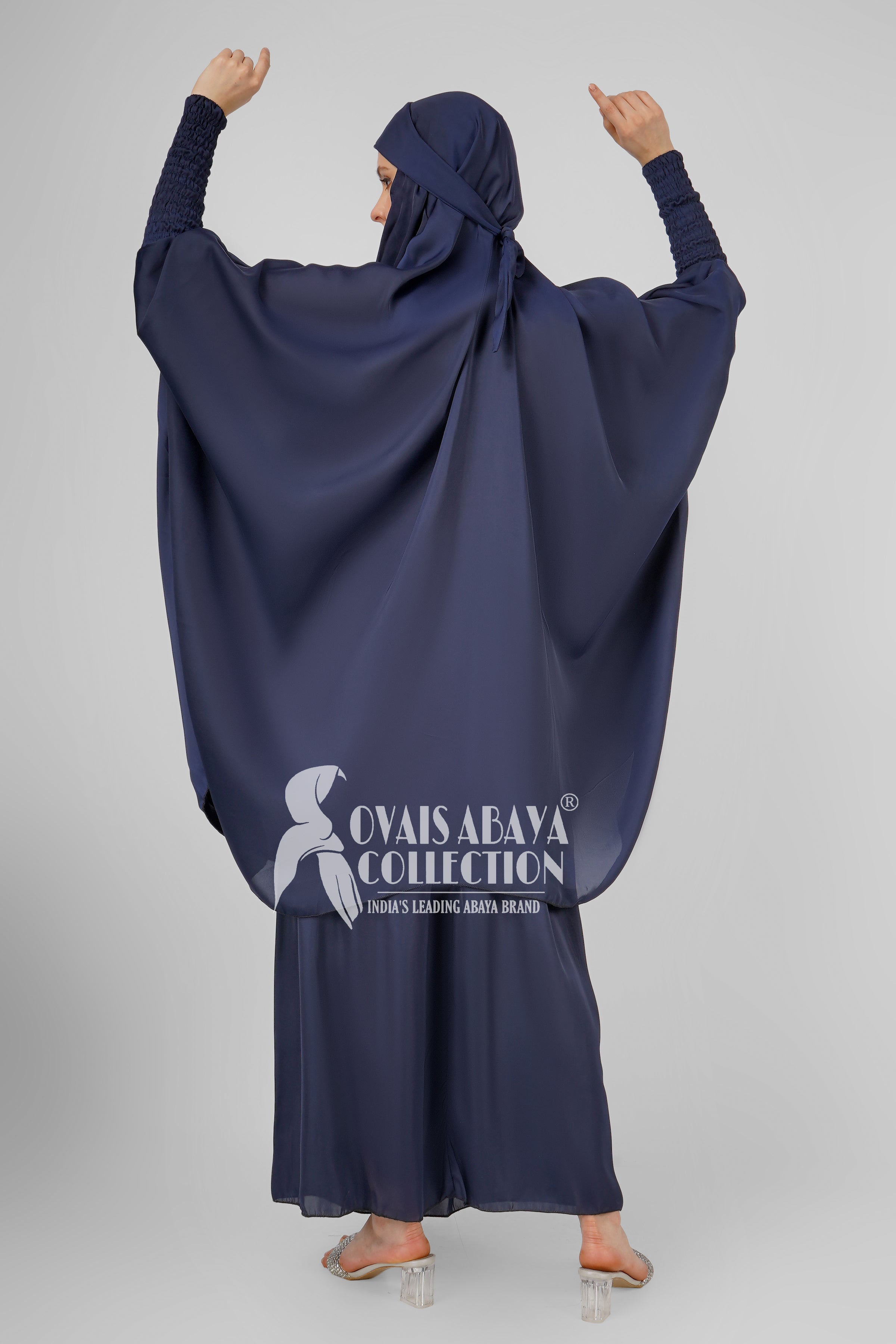 2 Piece Jilbab with Skirt Best of Daily Wear - ( BLUE )