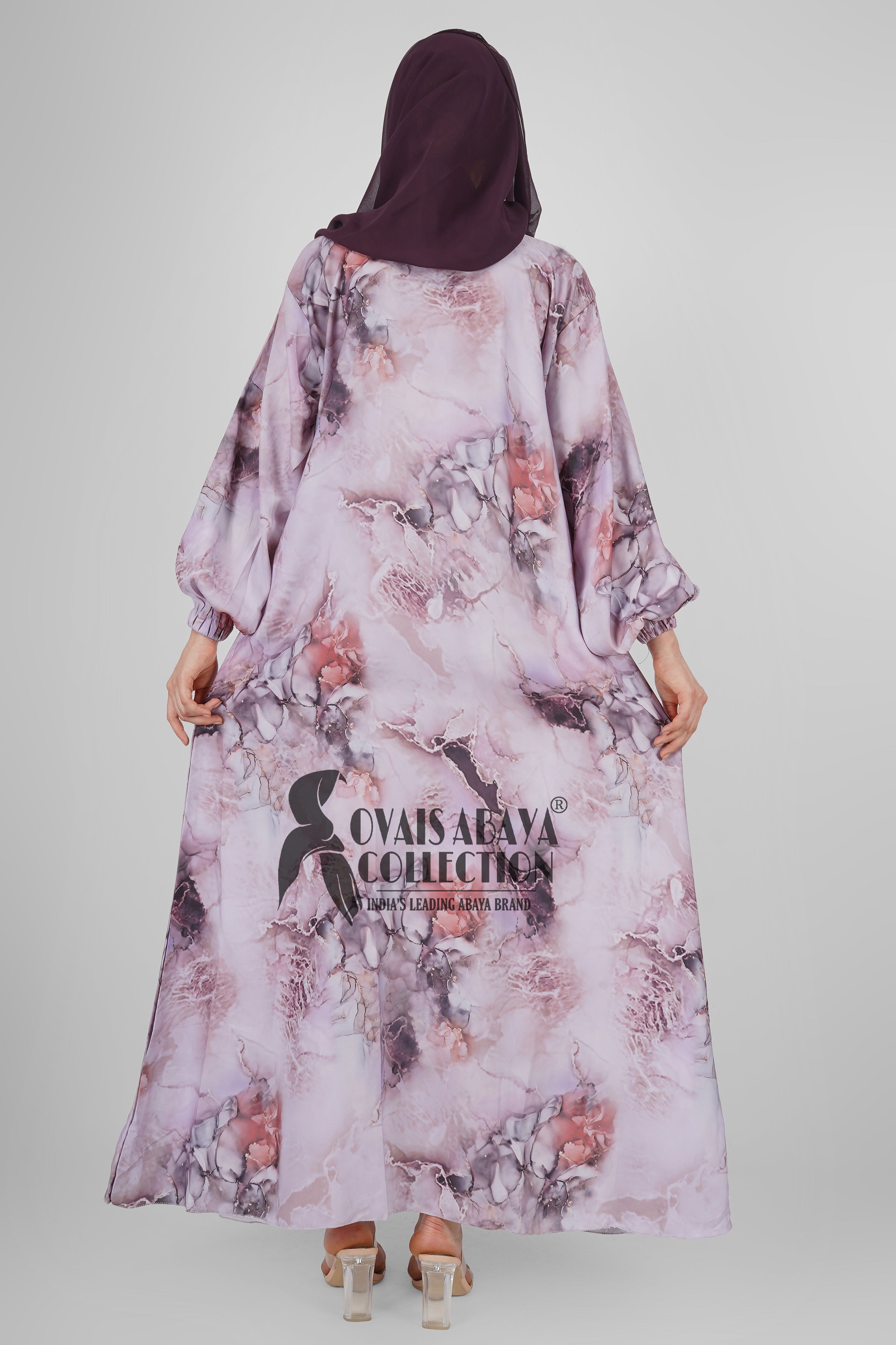 ALIZA ORIGNAL PRINTED ABAYA - ( SHADE - 15 )