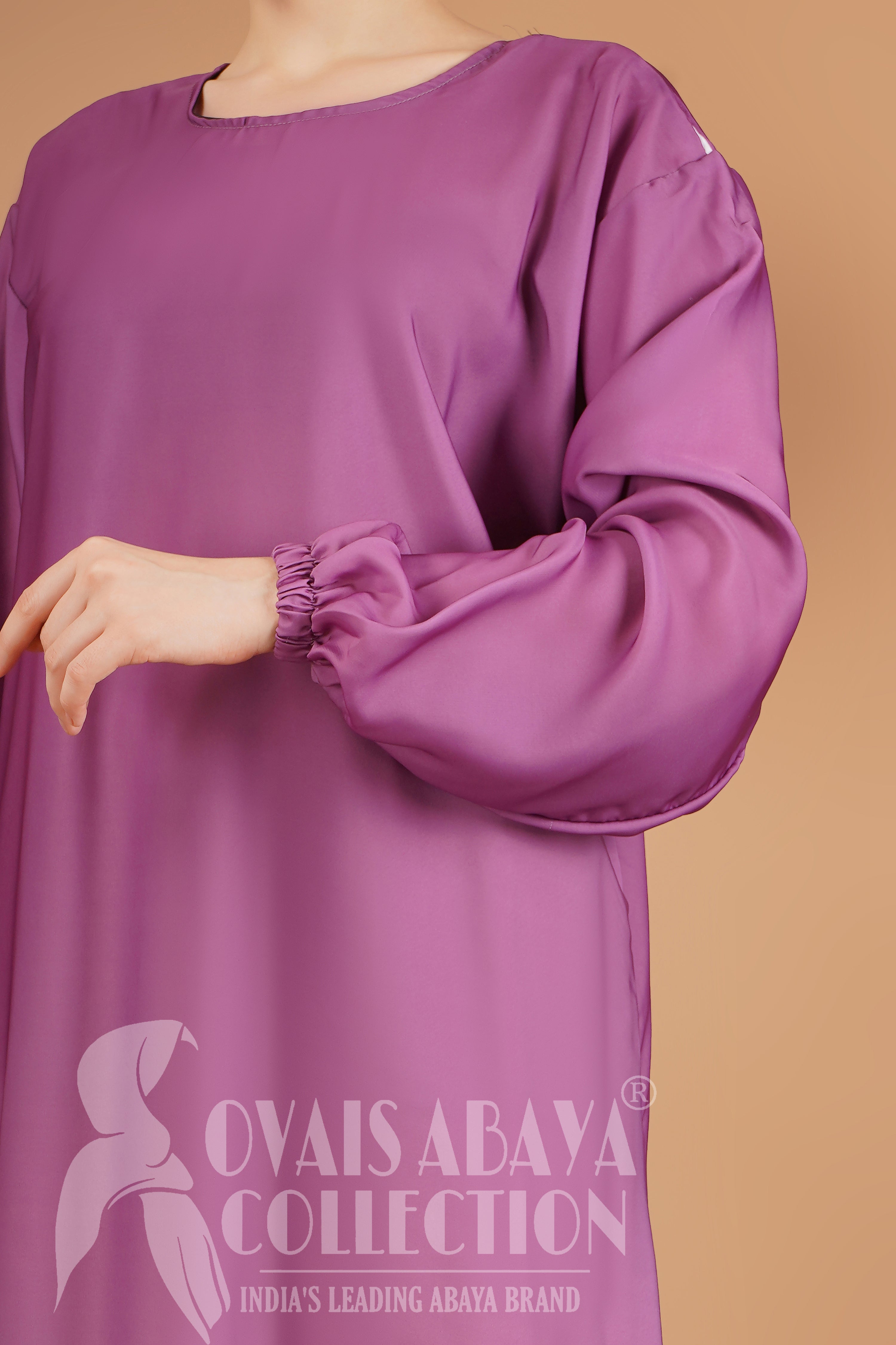 Aliza Orignal Plain Abaya - LILAC PINK ( NEW LAUNCH )