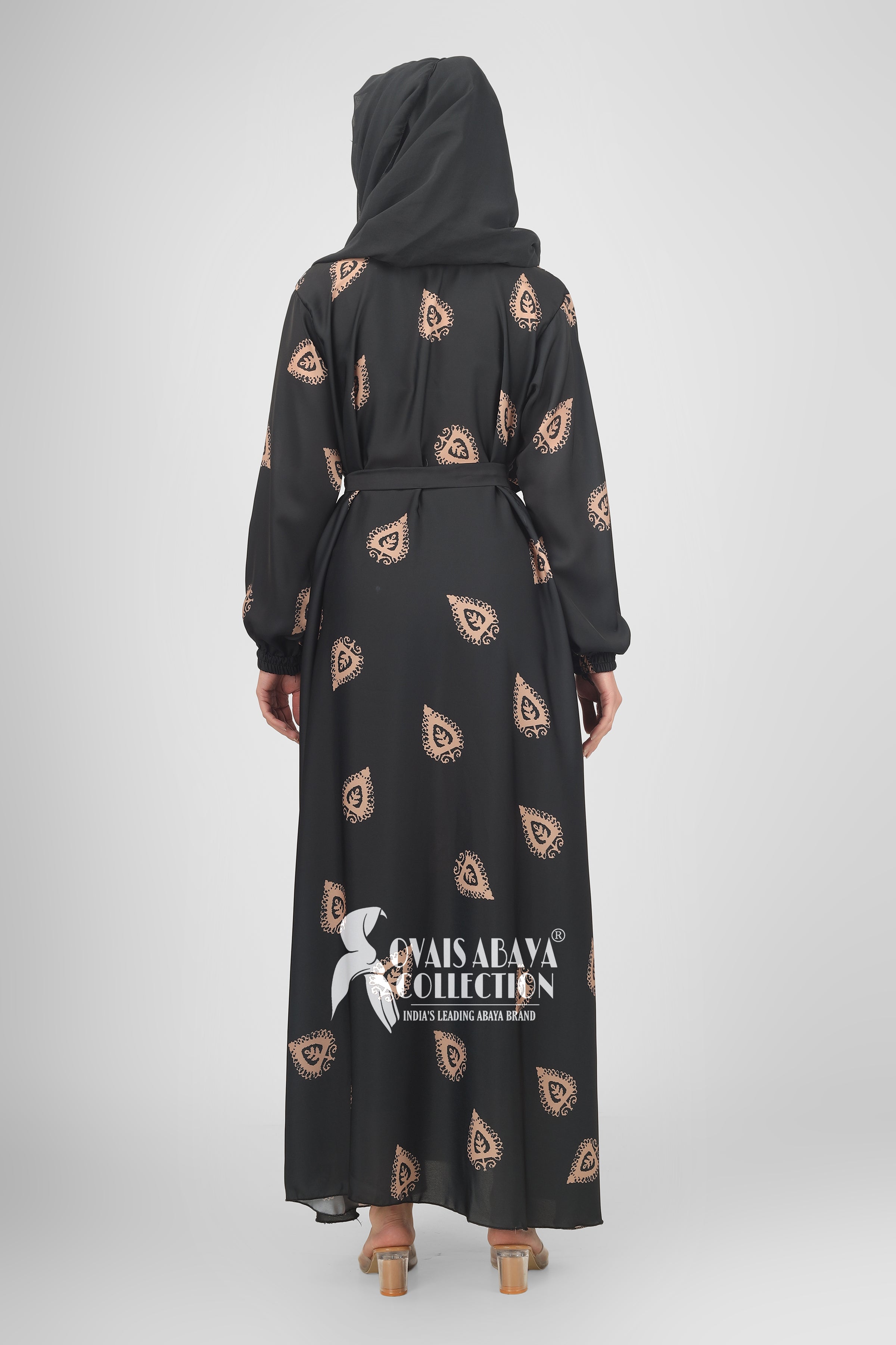 Aliza Orignal Printed Abaya - ( SHADE - 4  )