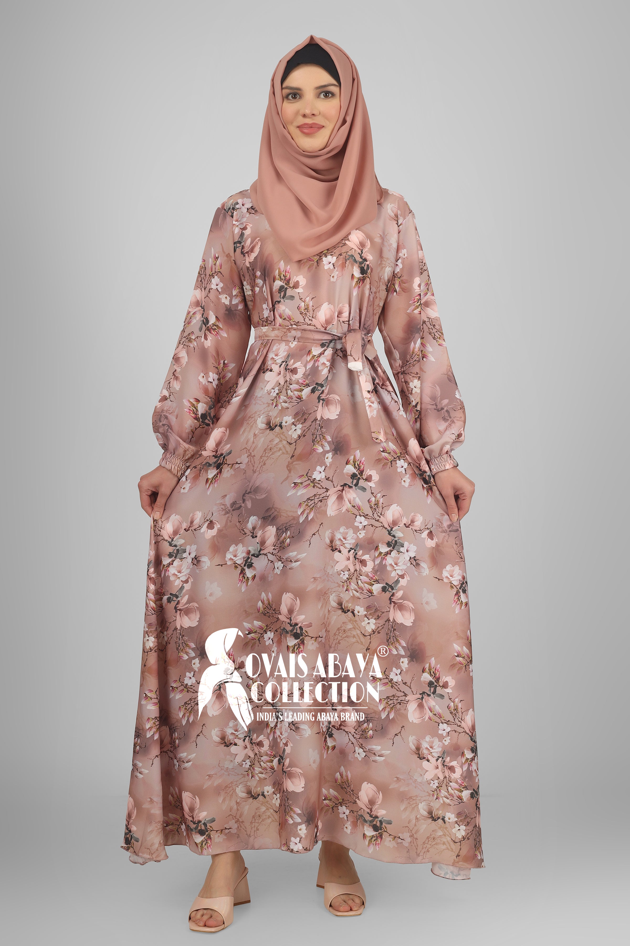 Aliza Orignal Printed Abaya - ( SHADE - 10 )