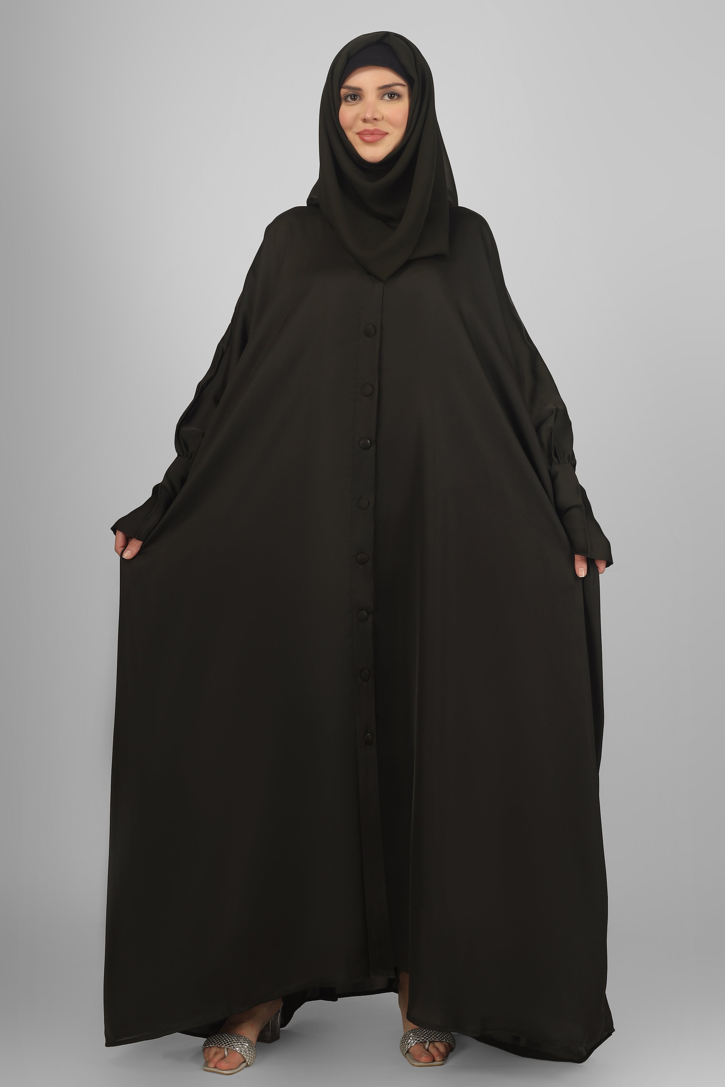 870 FITTING SLEEVE ABAYA | OLIVE