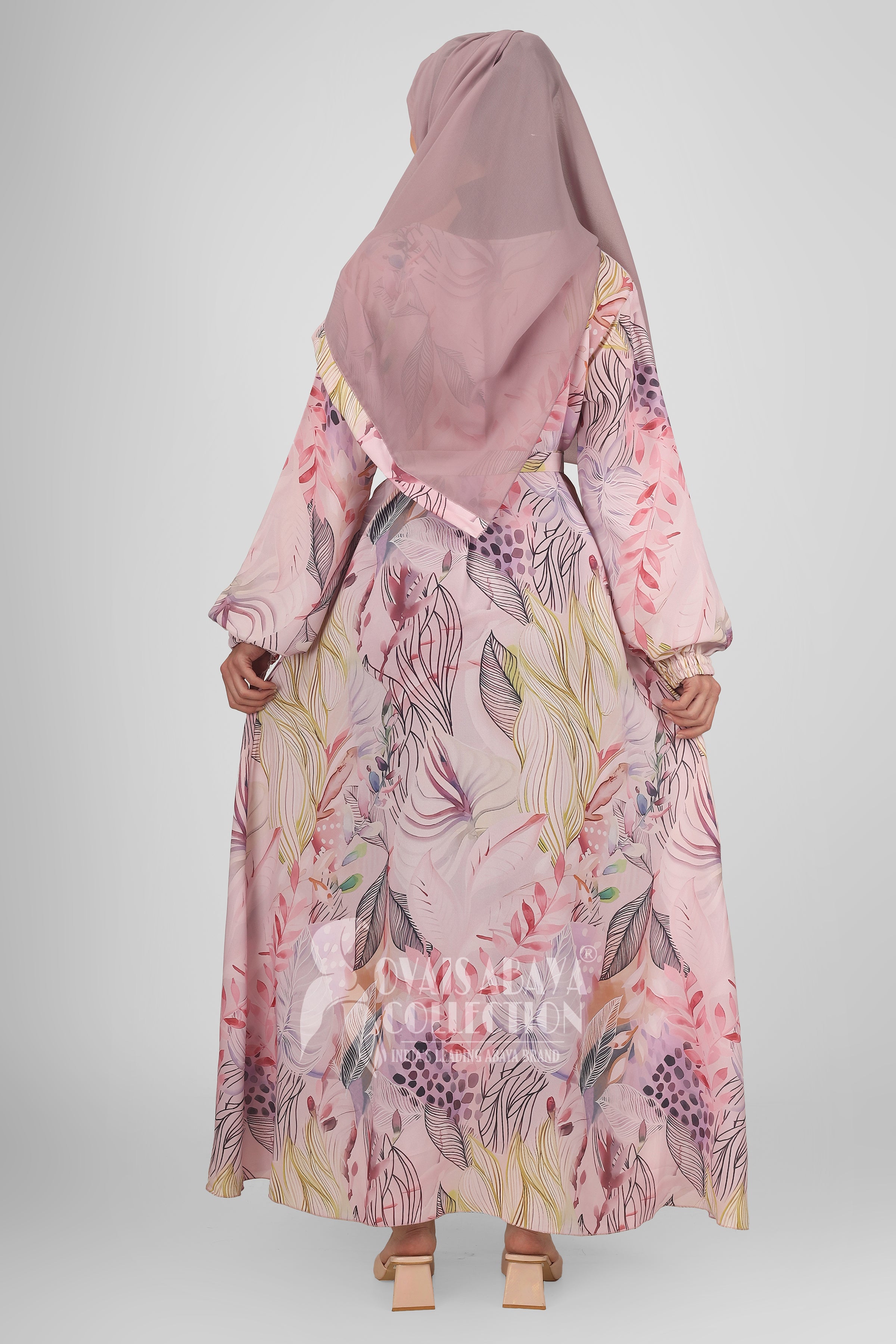 Aliza Orignal Printed Abaya - ( SHADE - 6 )