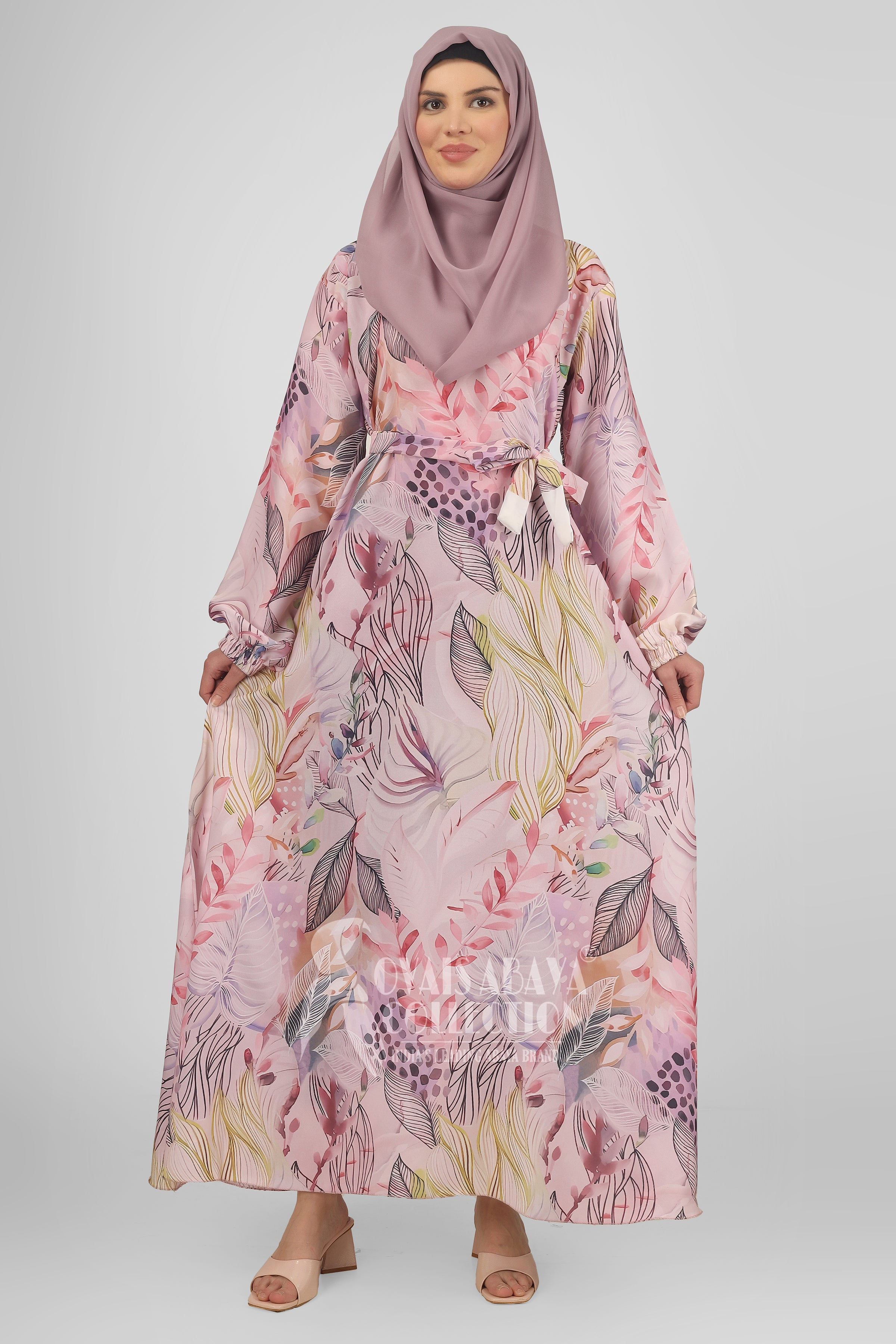 Aliza Orignal Printed Abaya - ( SHADE - 6 )