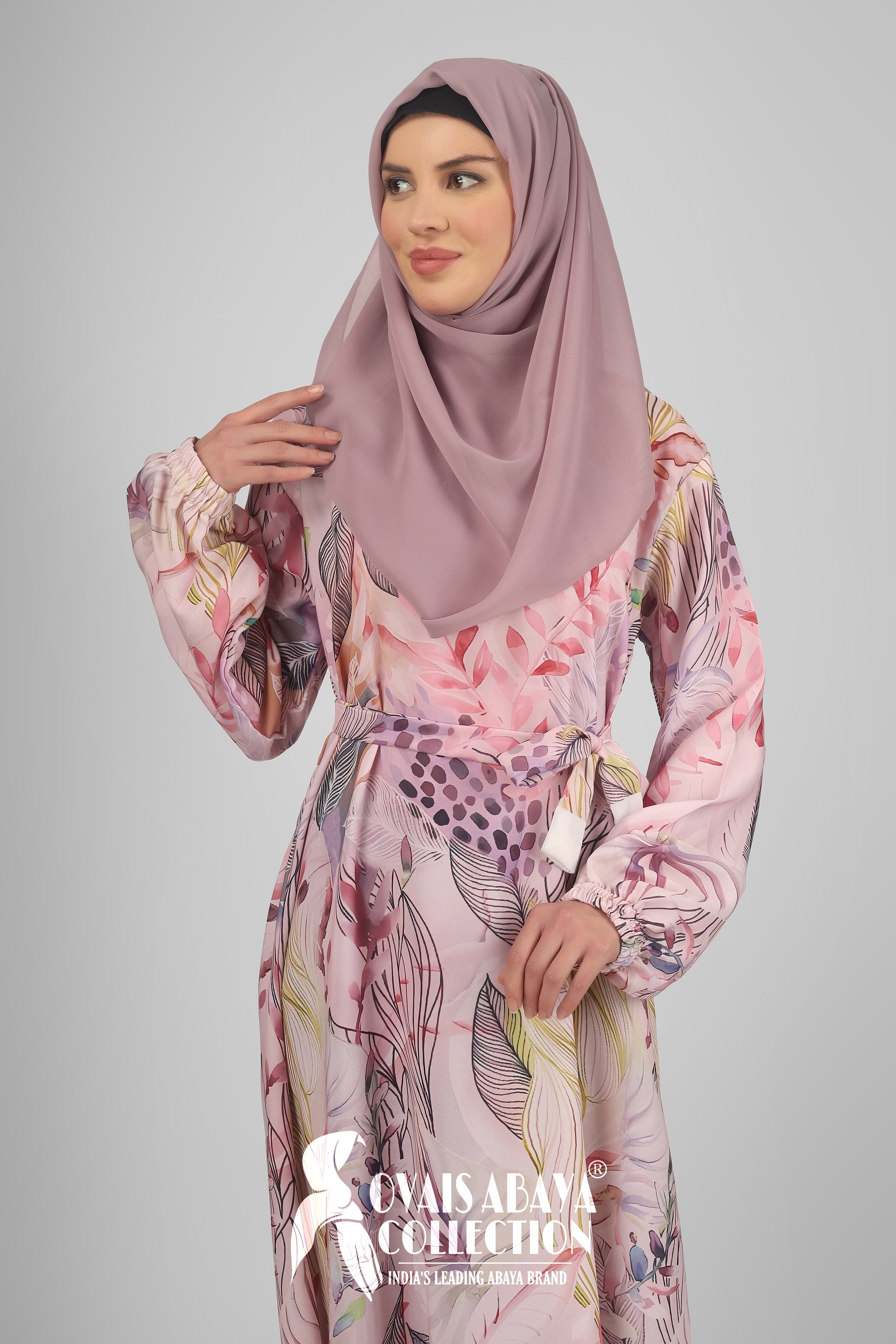 Aliza Orignal Printed Abaya - ( SHADE - 6 )