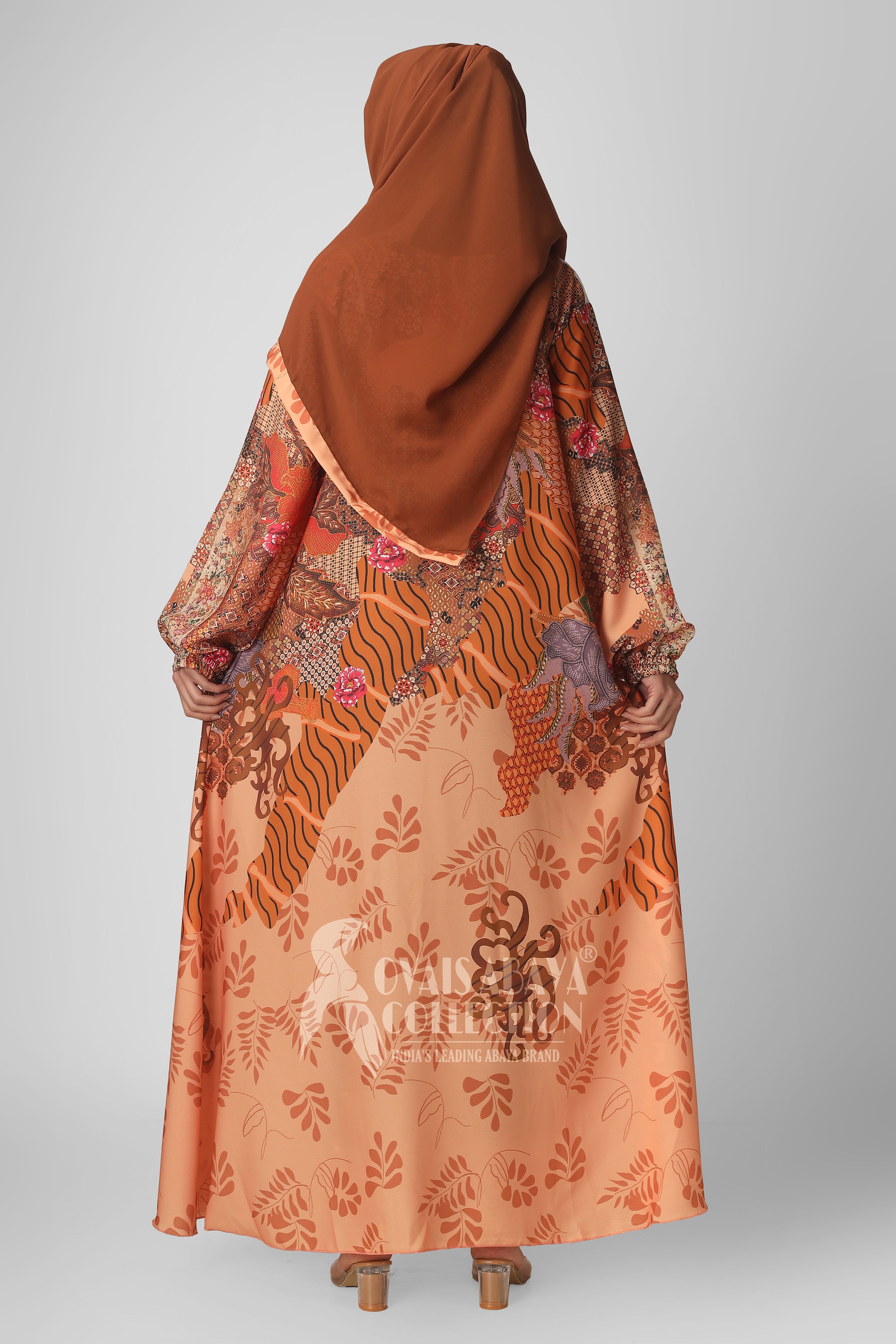 Aliza Orignal Printed Abaya - ( SHADE - 11 )