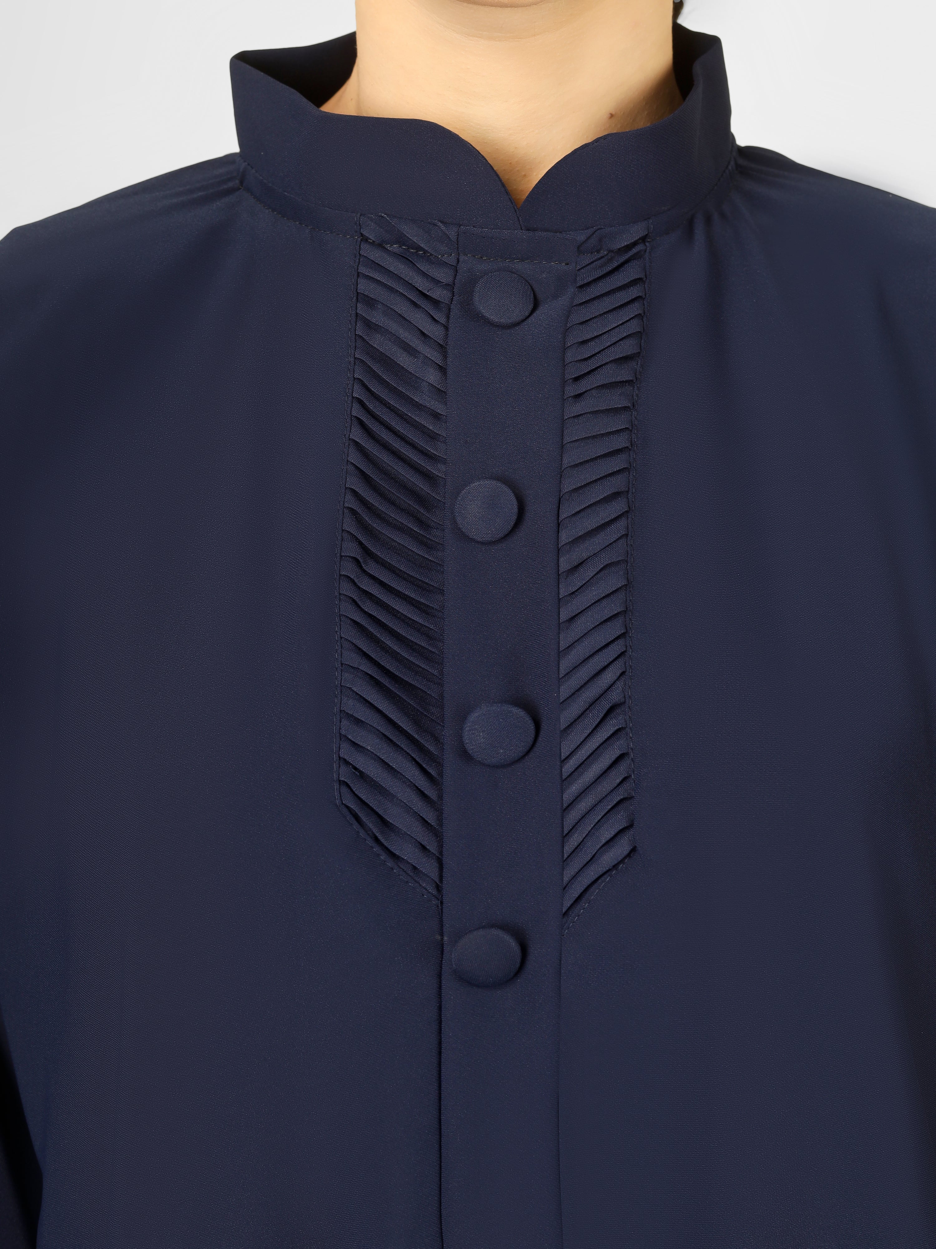 AYLA POCKET ABAYA | BLUE