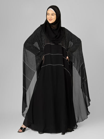 ORIGNAL MS STONE WORK BRIDLE KAFTAN ABAYA