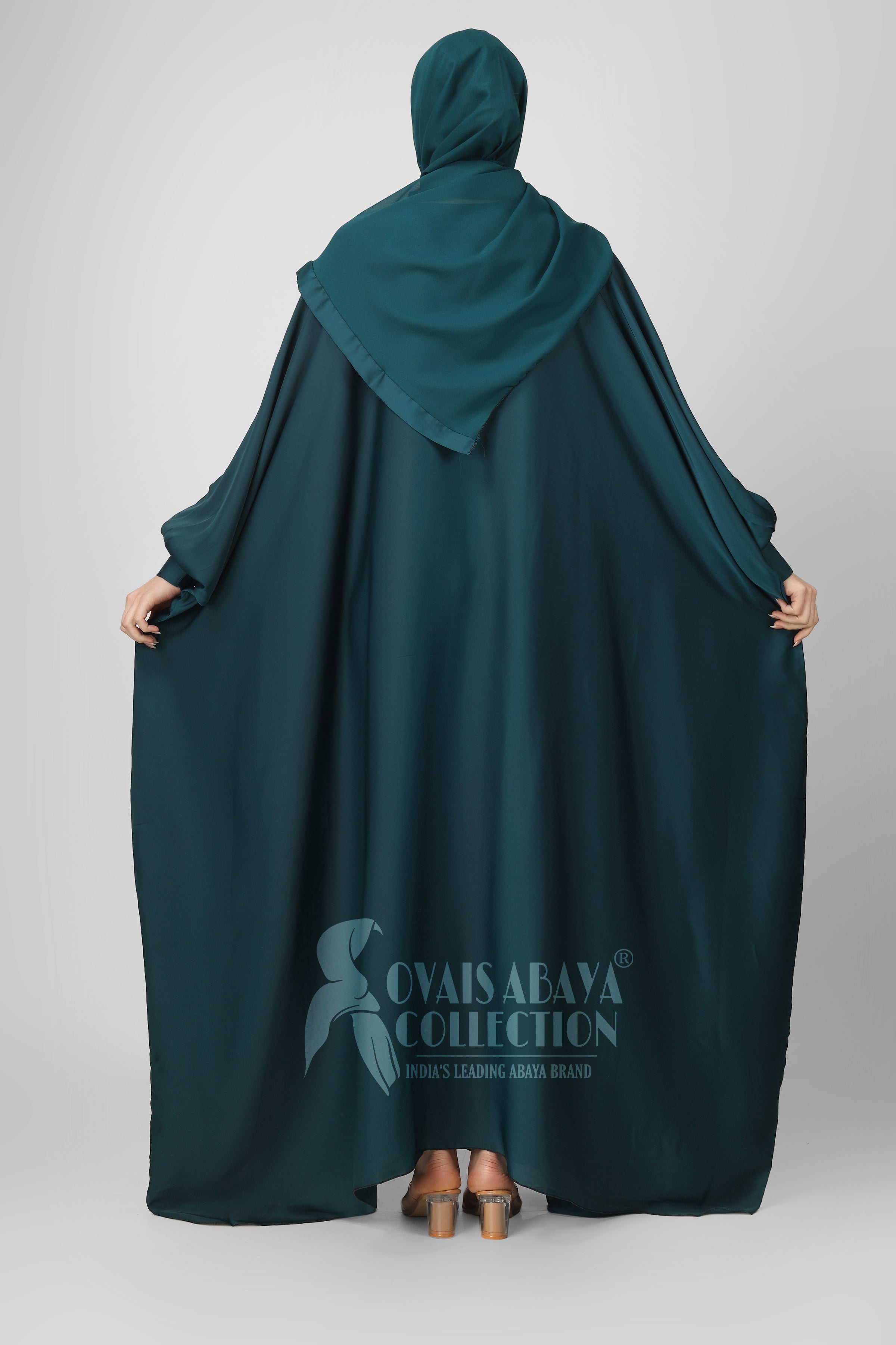 Misbha Demanded Button Kaftan ( TEAL )