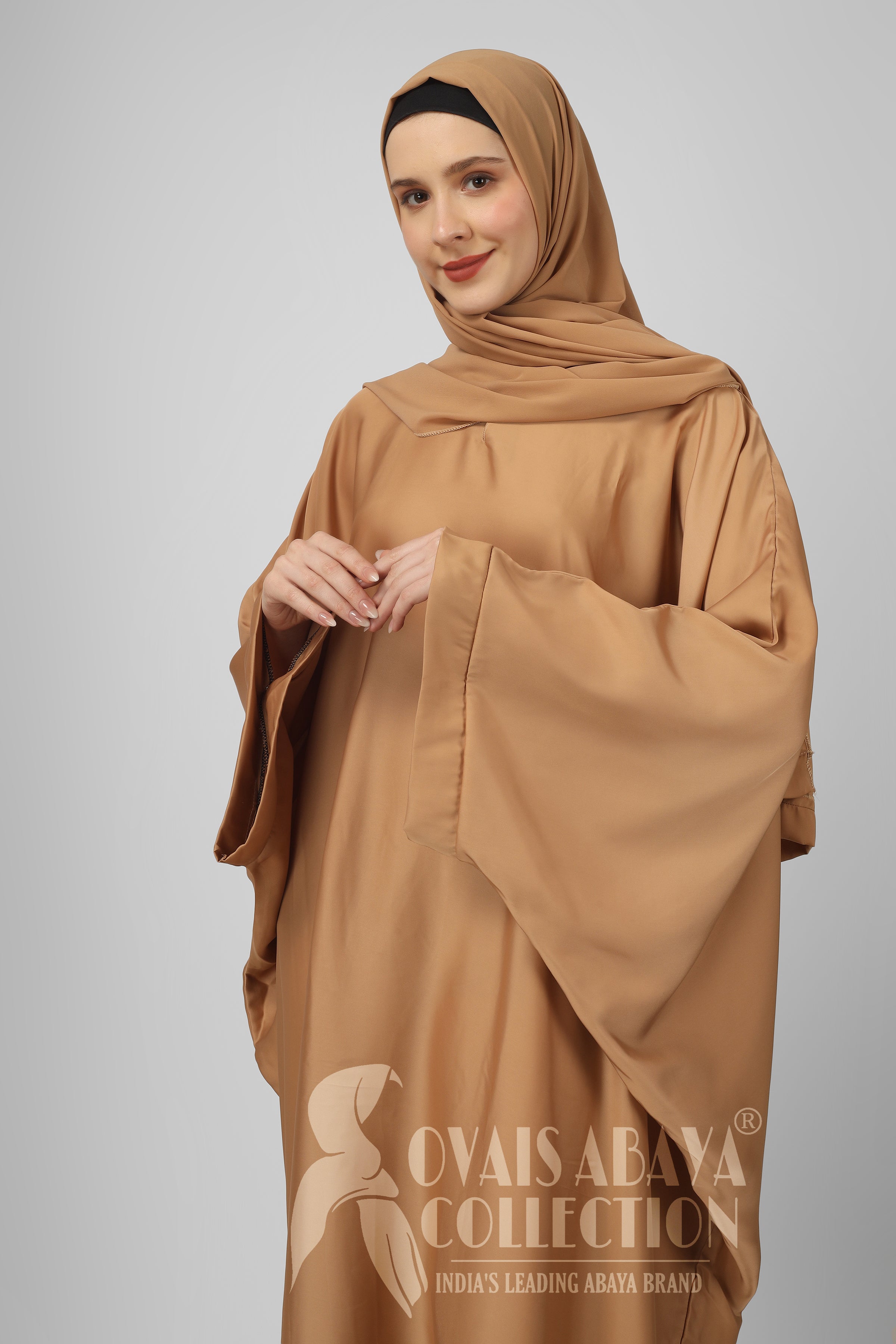 Arebiyan Kaftan Abaya ( LITE NUDE )