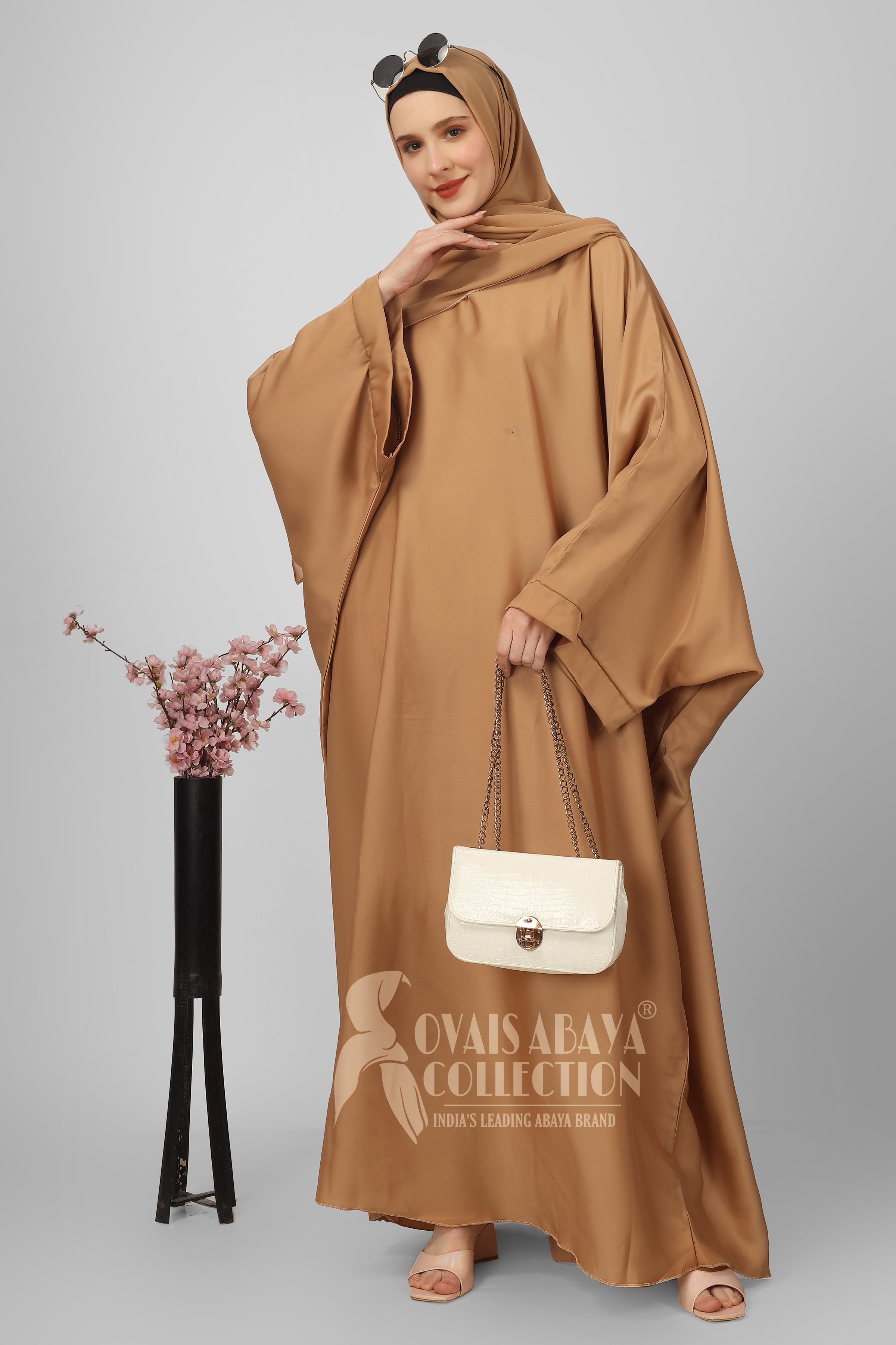 Arebiyan Kaftan Abaya ( LITE NUDE )