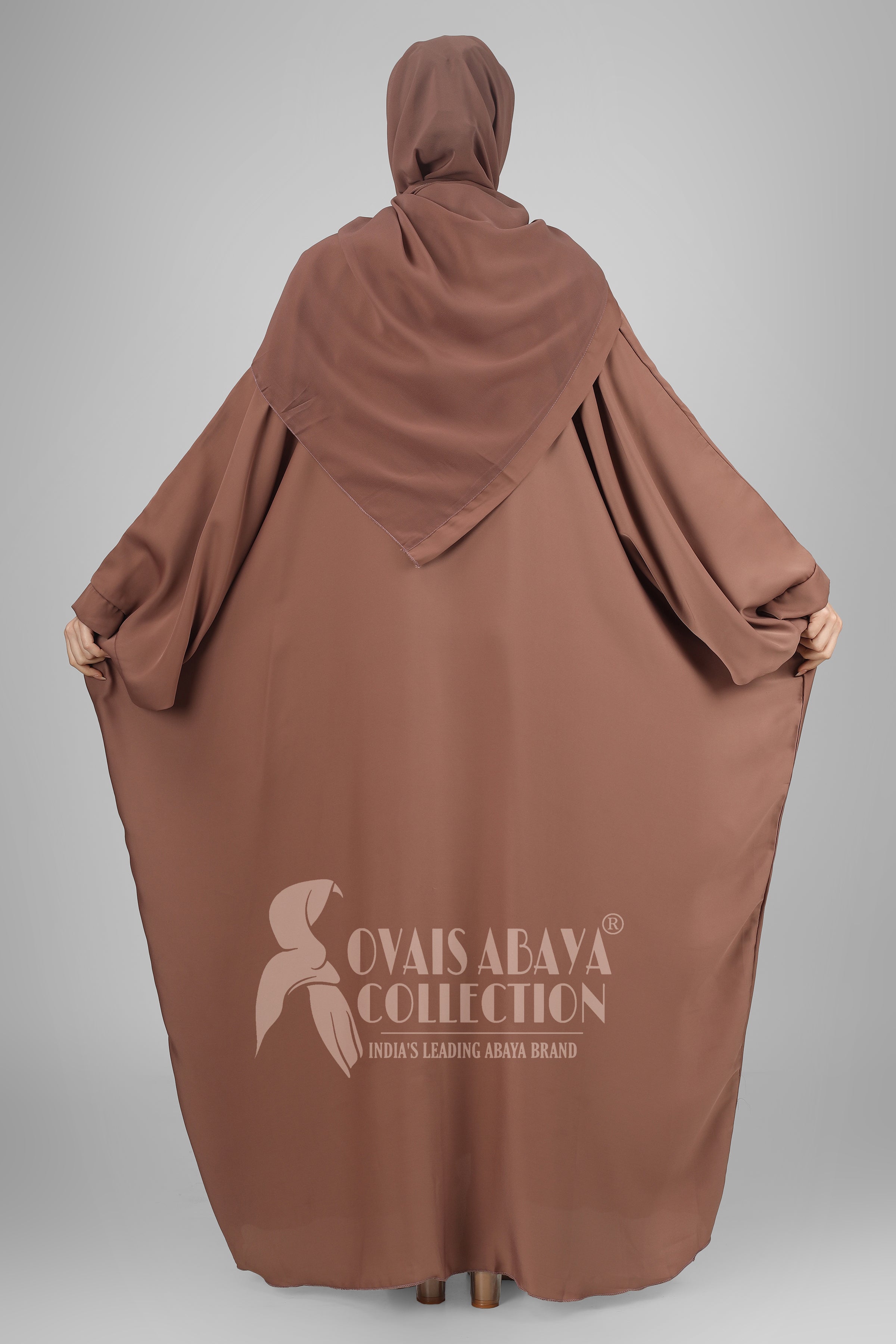 Arebiyan Kaftan Abaya ( GHESTNUT LITE )