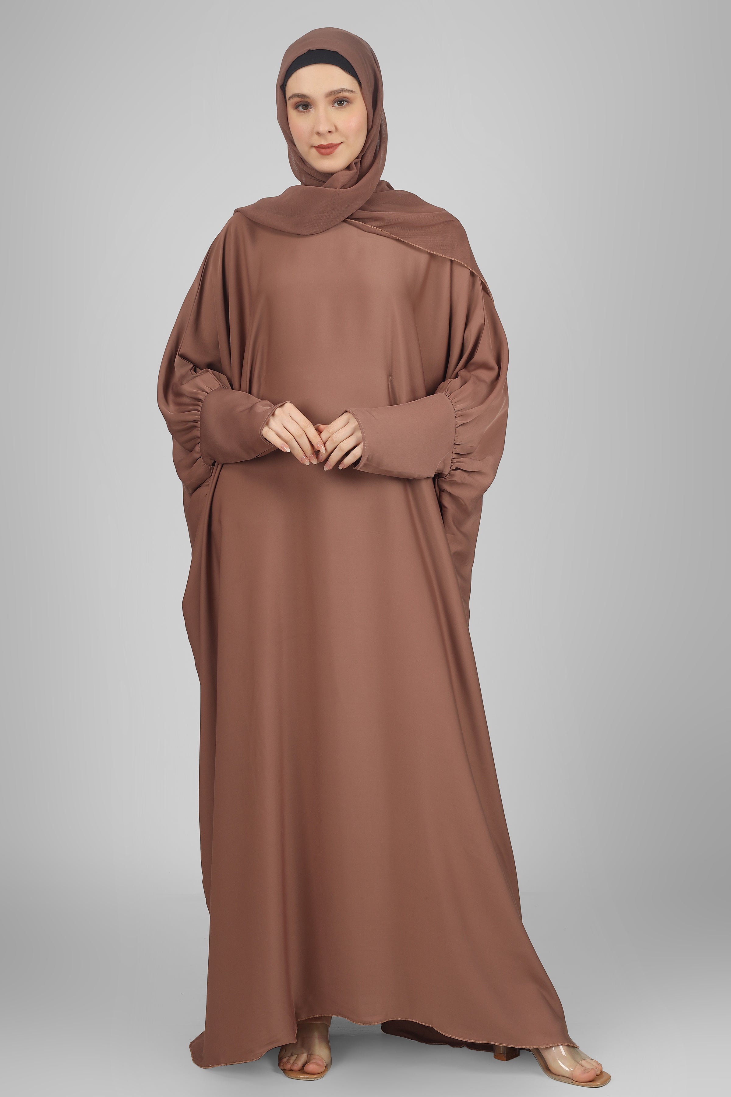 1071 FITTING SLEEVE ABAYA | DUKE NUDE