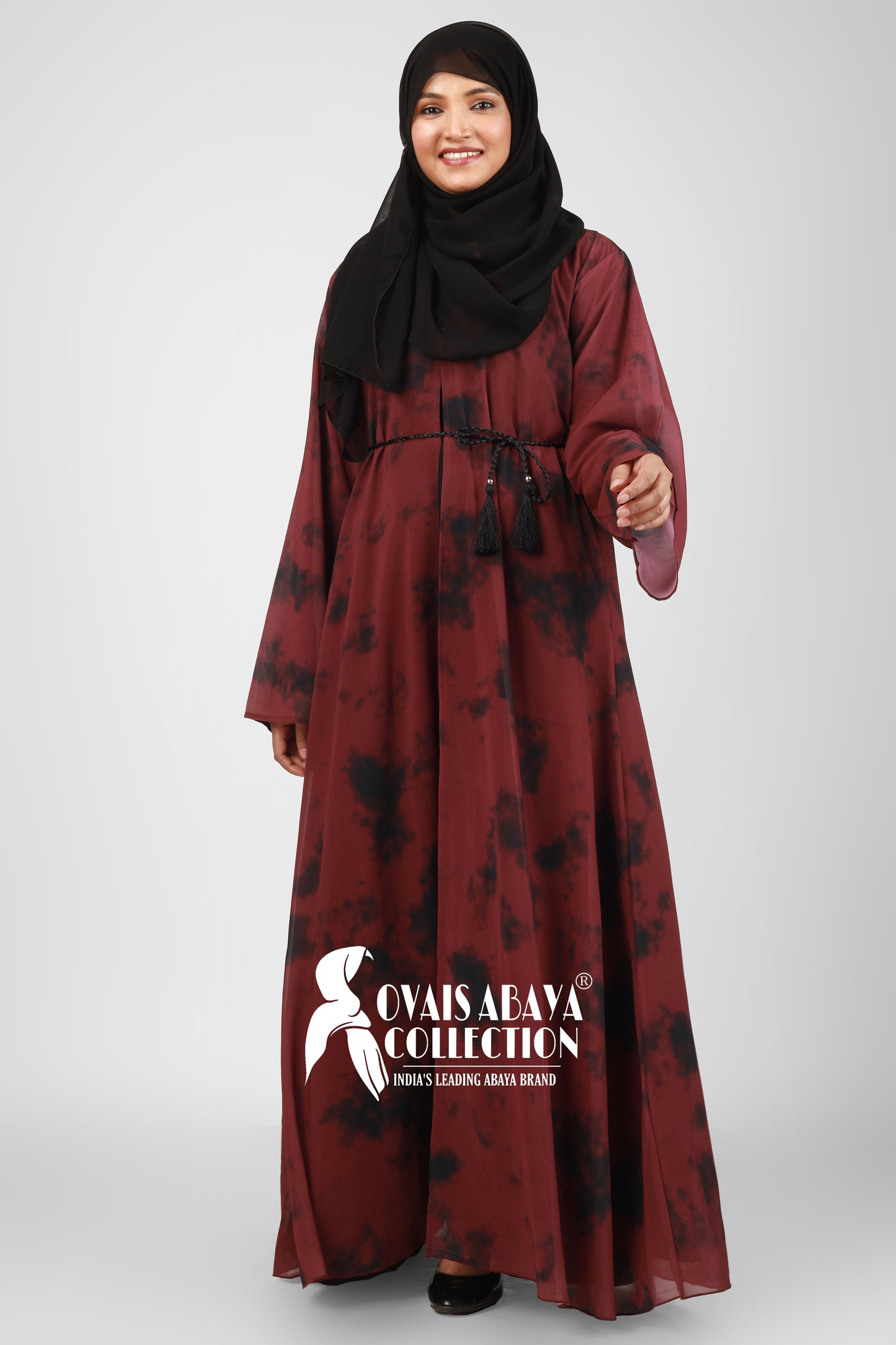 Imported Tai dye Abaya From Dubai ( SHADE - 6 )