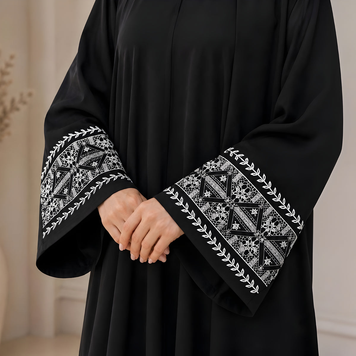 ROOHA EMBROIDERY ABAYA | S-1