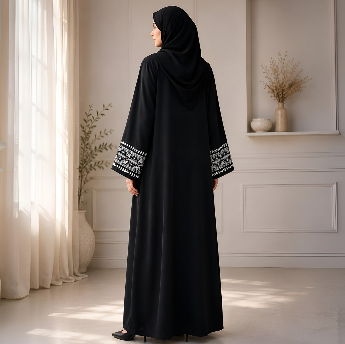 ROOHA EMBROIDERY ABAYA | S-1