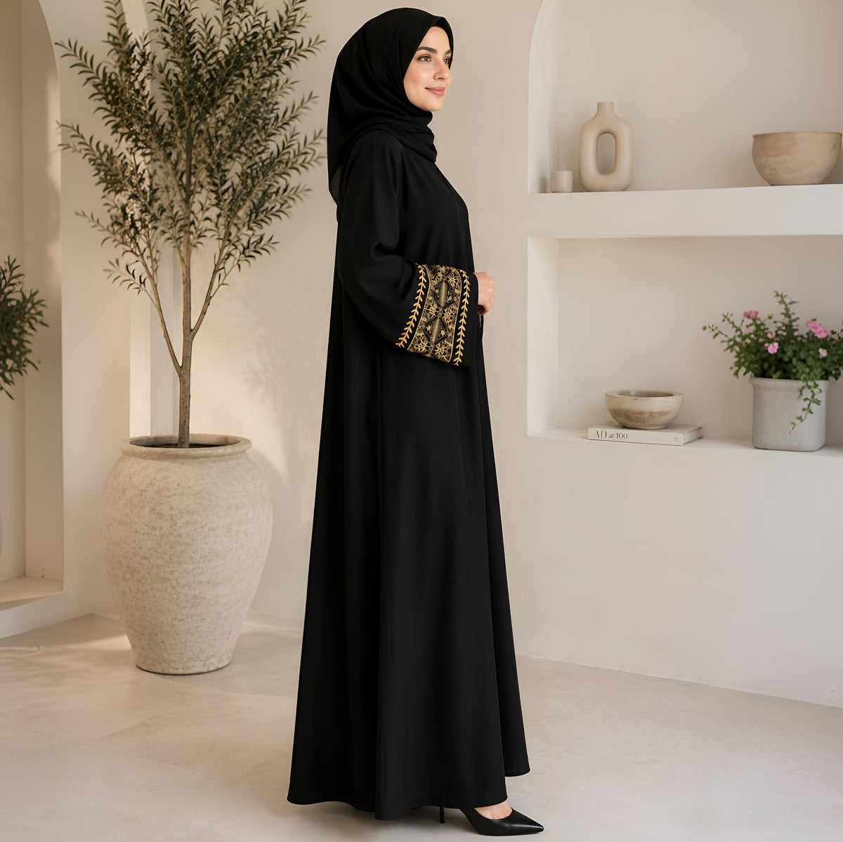 ROOHA EMBROIDERY ABAYA | S-2