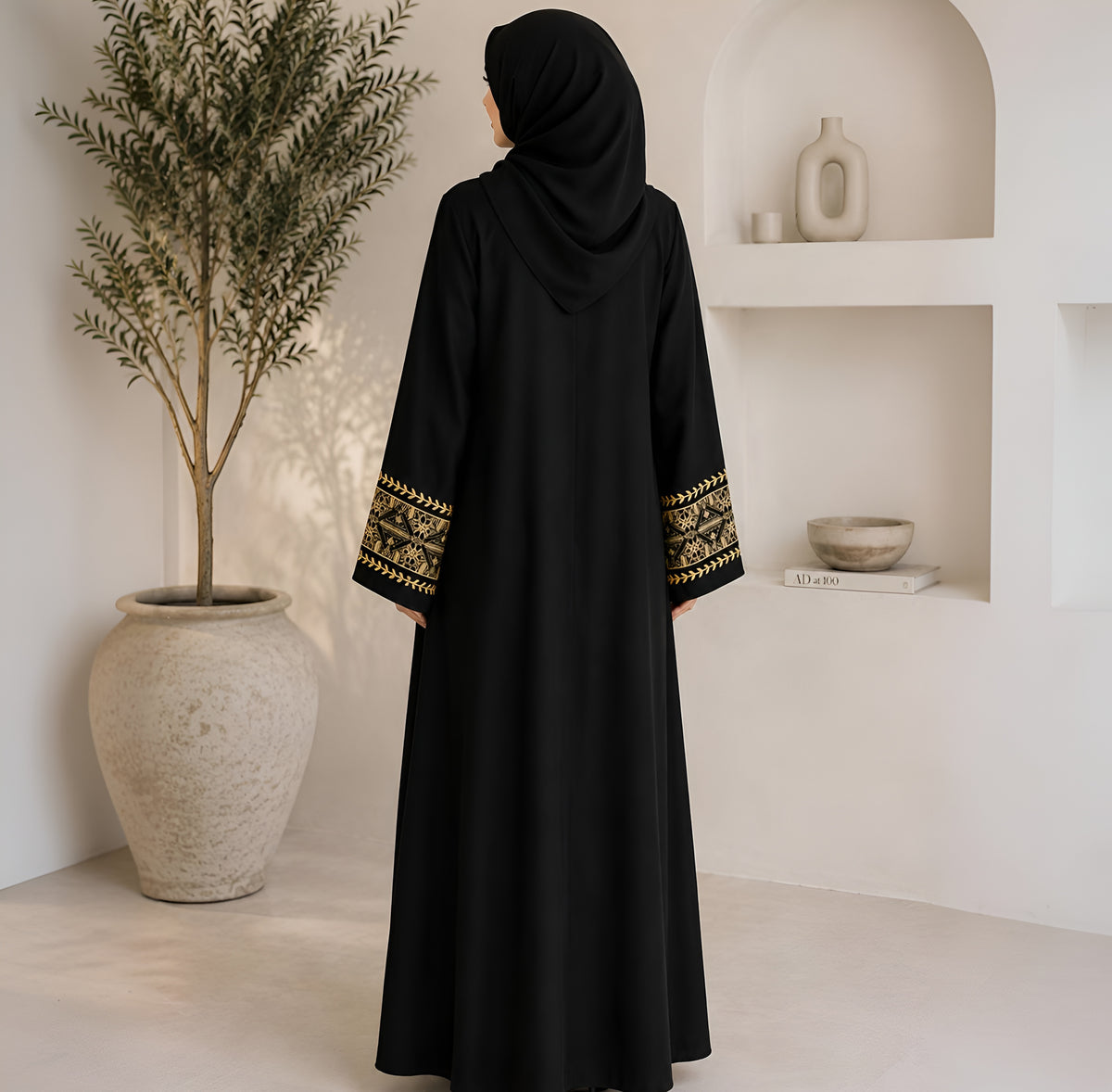 ROOHA EMBROIDERY ABAYA | S-2