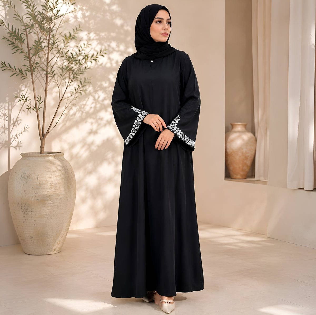 ROOHA EMBROIDERY ABAYA | S-9