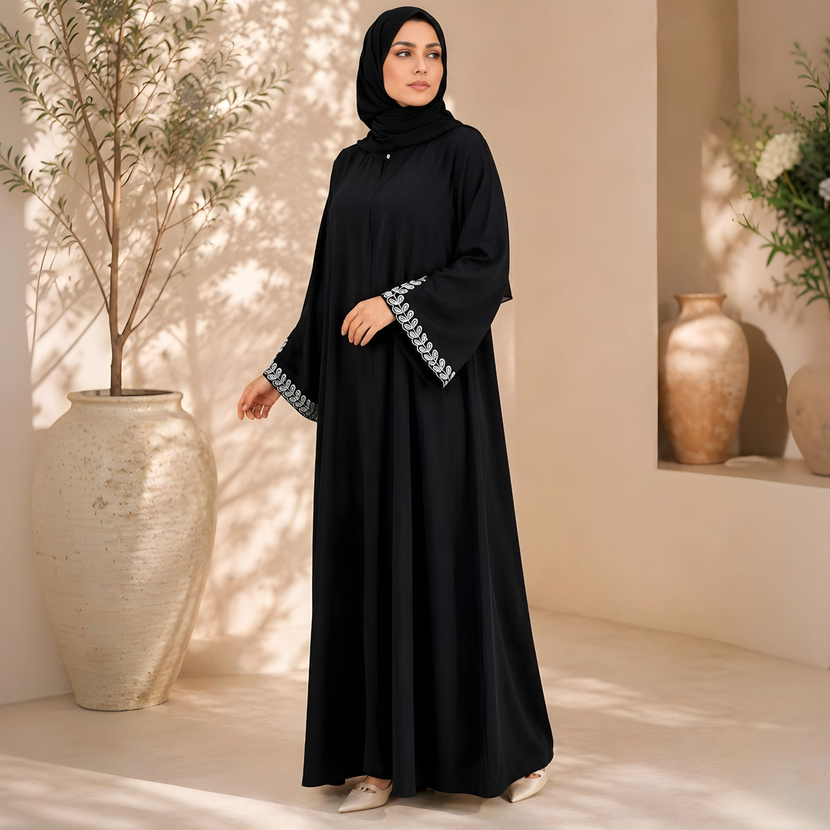 ROOHA EMBROIDERY ABAYA | S-9