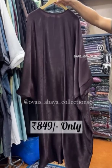 Arebiyan Kaftan Imported Simmer Abaya ( RESTOCK AGAIN )