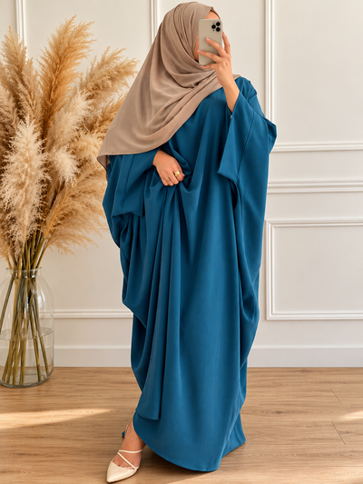 AREBIYAN KAFTAN ABAYA | FIROZEN TEAL