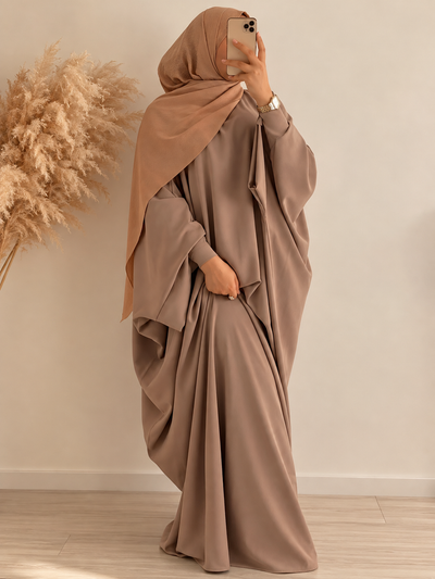 AREBIYAN KAFTAN ABAYA | GHESTNUT LITE