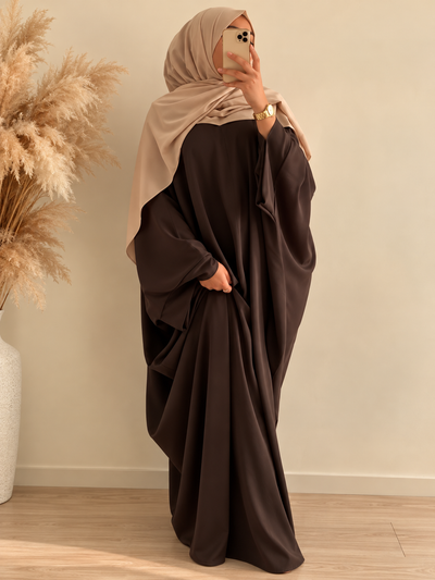AREBIYAN KAFTAN ABAYA | NEW - COFFEE