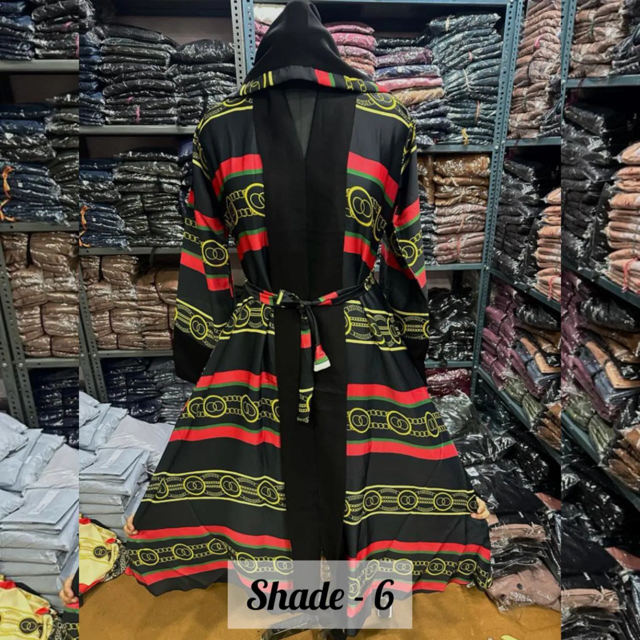 Demanded Aoora Printed Abaya SHADE -06( Limited Stock )