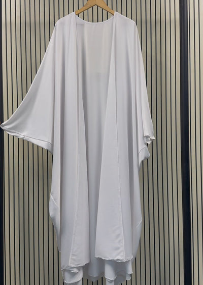 EMAAN DS ABAYA | WHITE