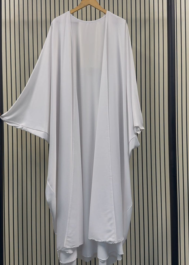 EMAAN DS ABAYA | WHITE