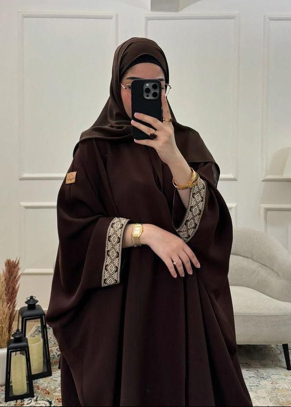 GUL KAFTAN ABAYA | COFFEE