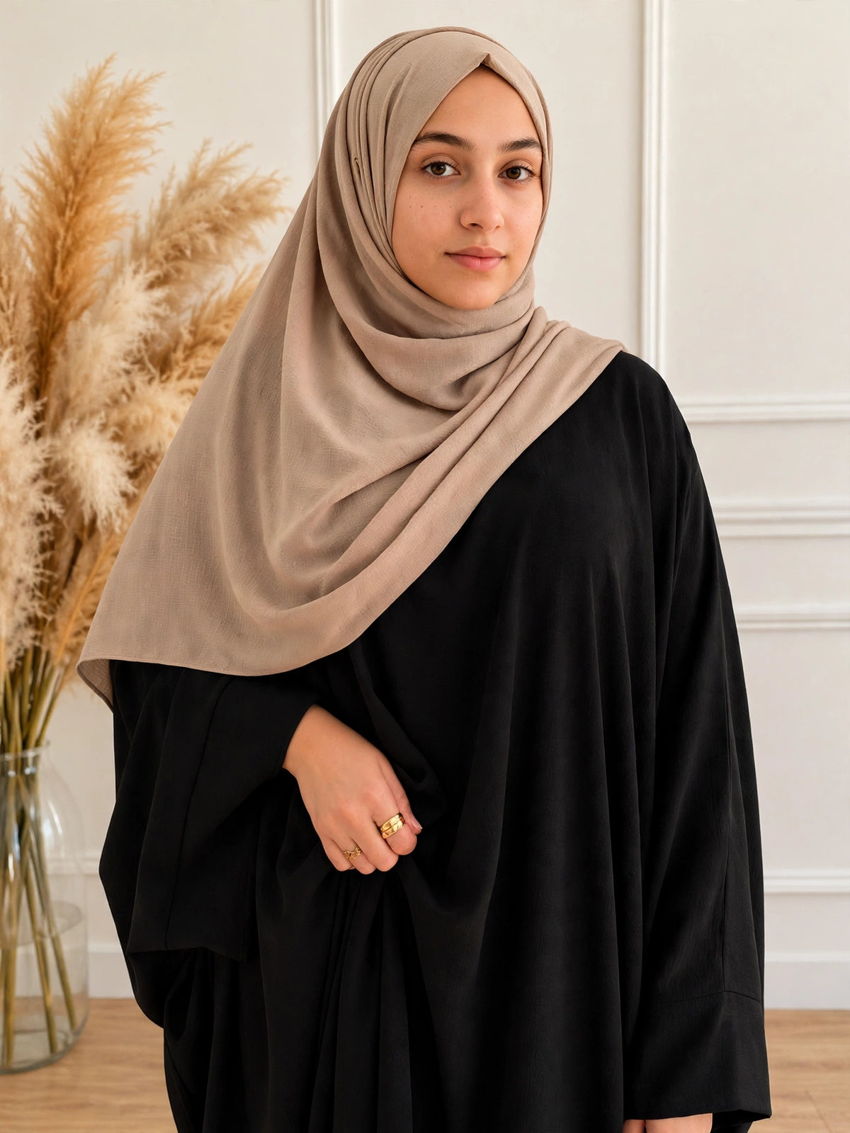 AREBIYAN KAFTAN ABAYA | BLACK