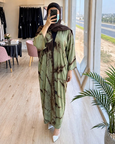 TAI DYE ABAYA | GREEN