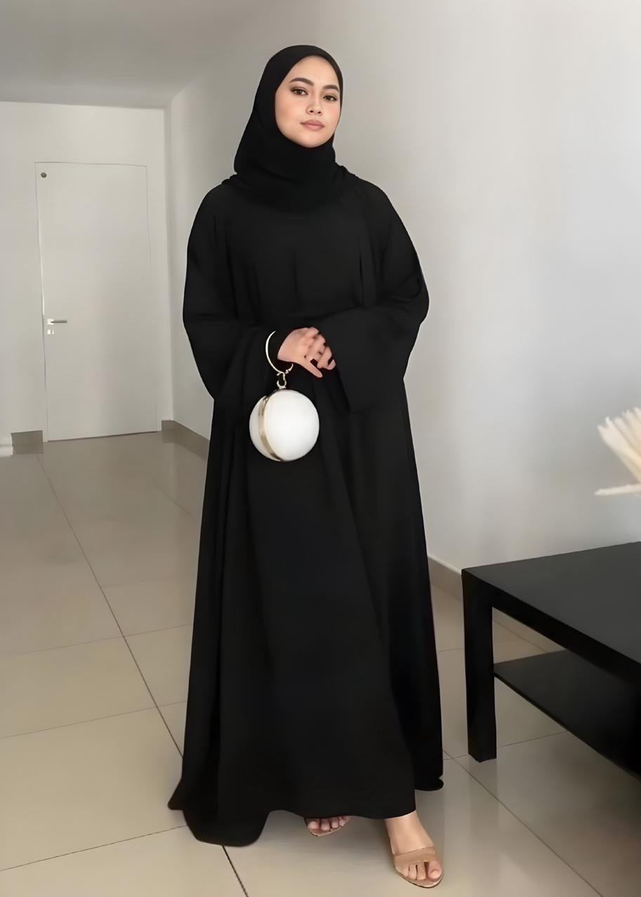 ANAM DOUBLE SHRUG ABAYA |