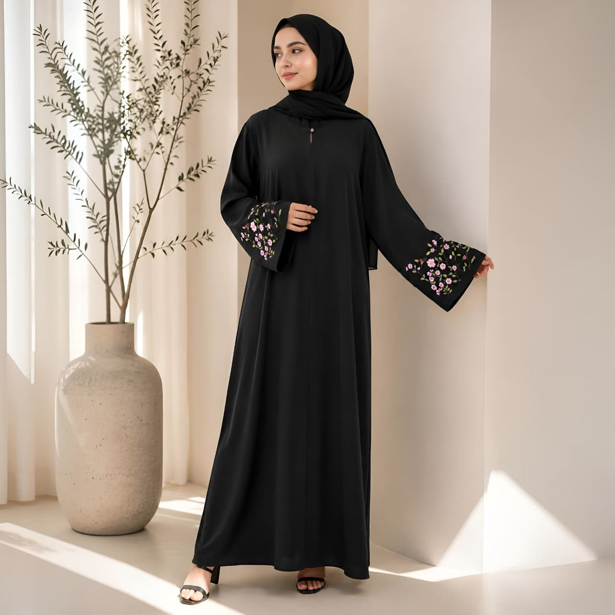ROOHA EMBROIDERY ABAYA | S-8