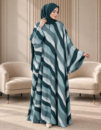 AAYAT KAFTAN ABAYA | GREEN