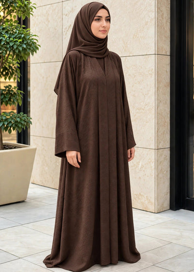 INZA KIMONO ABAYA | COFFEE