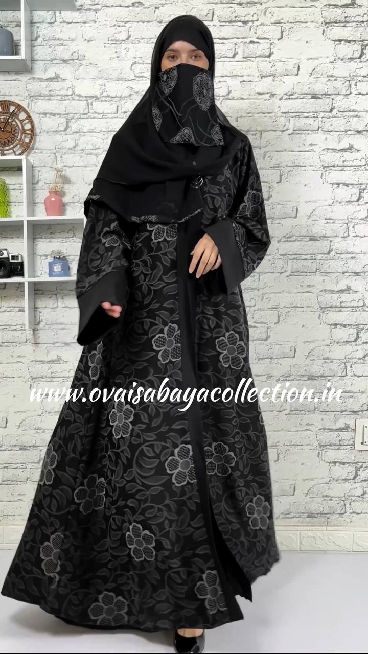 New Embos Double Shrug Abaya ( NEW LAUNCH )